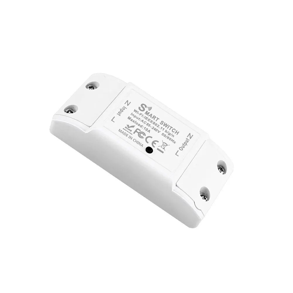 Interruptor WiFi Inteligente – Controla tu hogar desde el móvil | Compatible con Alexa y Google Home